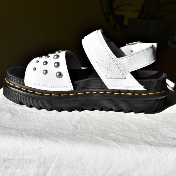 Dr. Martens | Voss Leather Studded Sandals - Picture 3 of 12